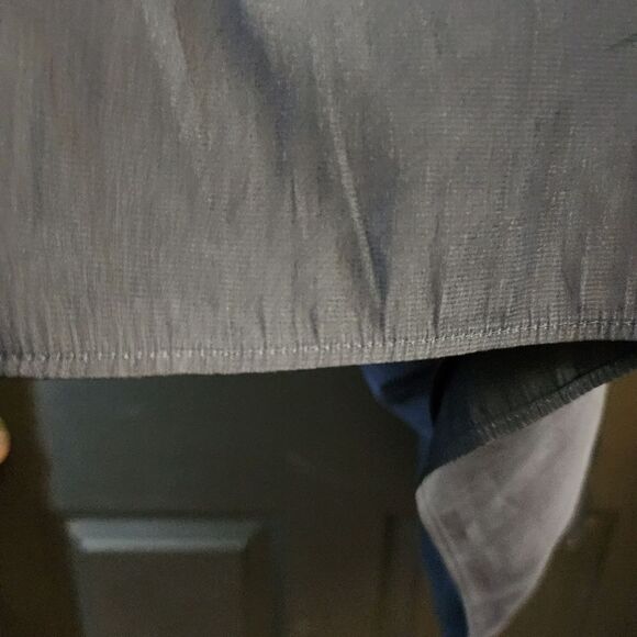 J. Jill Tiered Maxi Skirt In Navy Blue - Picture 11 of 12